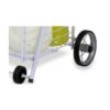 Honey Can Do CRT 01513 Large Folding Shopping Cart Rolling 4 Wheel Utility Wagon wheals
